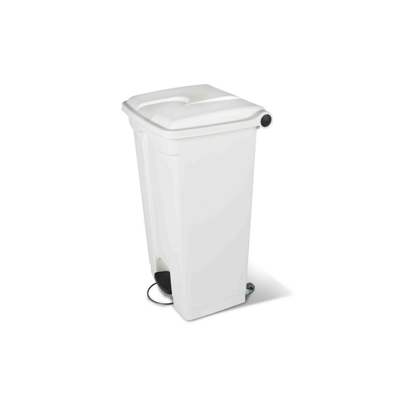 Poubelle de recyclage poubelle à pédales 3-en-1 poubelle 24 litres