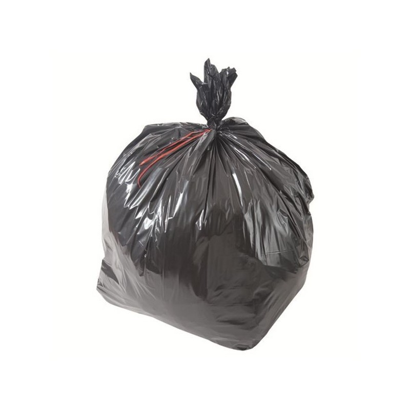 100 sacs poubelle 100 L 65u Renforcé épais grande capacité 82 x 85 cm  résistant garanti anti-fuite pour grande poubelle ou bac idéal pour maison  ou extérieur et entreprise qualité professionnelle : : Epicerie
